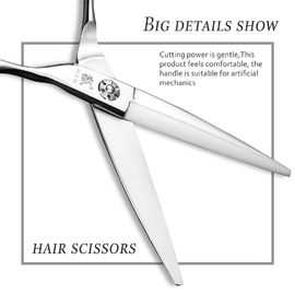 Cobalt Special Hairdressing Scissors Convex Edge Blade High Clarity